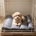 thumbnail image 4 of Waterproof Non-Slip Pet Sleeping Mat Washable Soft Pad with Thermal Cotton Filling for Cats and Small to Medium Dogs Indoor and Outdoor Use, 4 of 6