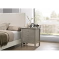 thumbnail image 6 of Home Square 2 Piece Solid Wood Nightstand Set with 3 Drawer in Silver Champagne, 6 of 6