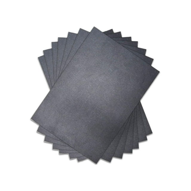 facefd Lot de 25 Papiers de Transfert Carbone 9x13 Pouces Effaçables Réutilisables Grand Application Motifs Clairs Lignes Intégrité Papiers Graphite