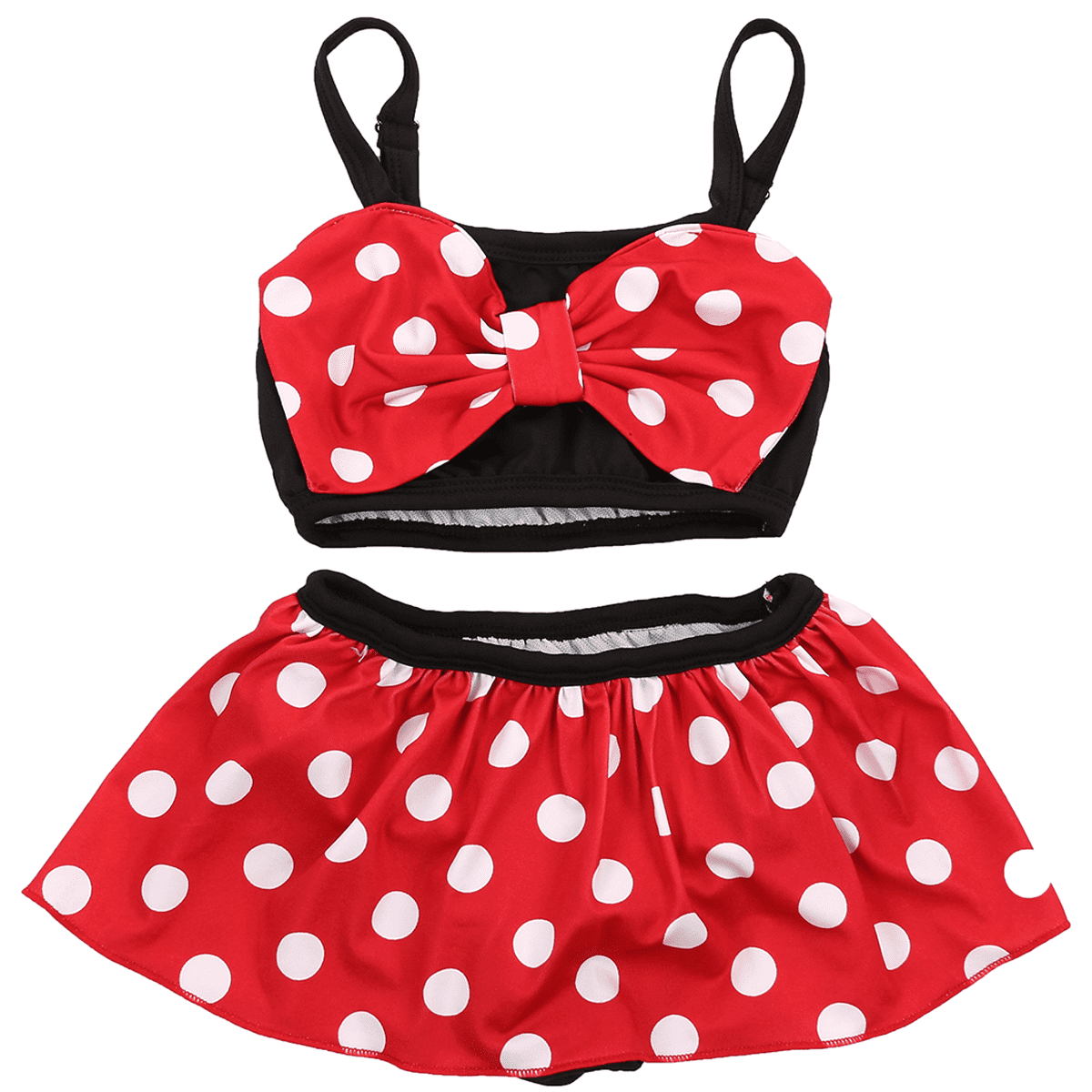 Pybcvrrd Bowknot Baby Girl Kids Bathing Suit Swimwear Bikini Set