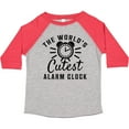 thumbnail image 3 of Inktastic The Worlds Cutest Alarm Clock Boys or Girls Toddler T-Shirt, 3 of 5