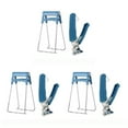 thumbnail image 4 of Naiovety 2x Pinzas Anti-Calor Pinzas De Cocina Científicas Para Un Manejo Fácil Y Seguro Abrazadera De Clip Anti-Calor Azul Type1 NO1, 4 of 6