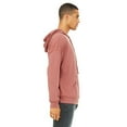 thumbnail image 3 of Bella Canvas Mens Sponge Fleece Pullover DTM Hoodie Sweatshirt 3729, XS, 3 of 3