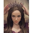thumbnail image 2 of Jinsinto Gothic Queen Crown Ladies Rhinestone Wedding Crown, Purple Crown and Crown, Gothic Costume Party Accessories, Perfect for Birthday Ball Halloween Gothic Queen Crown Ladies Rhinestone Wedding Crown, Purple Crown and Crown, Gothic Costume Party Accessories, Perfect for Birthday Ball Halloween, 2 of 6