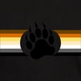 thumbnail image 3 of CafePress - Gay Bear Pride Stripes Bear Paw T Shirt - Men's Classic Graphic Cotton T-Shirt, 3 of 4