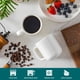 thumbnail image 3 of Juego de tazas de café vancasso de porcelana, 480 ml, cerámica blanca, 6 piezas, 3 of 9