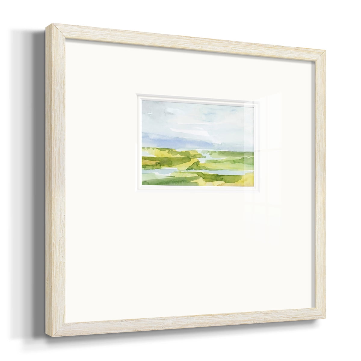 Watery Lowlands IIIPremium Framed Print
