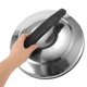 thumbnail image 3 of Nestingho Cúpula De Vapor Redonda De Acero Inoxidable Para Cocina Profesional Cubierta Para Wok Y Sartén Color Plata, 3 of 7