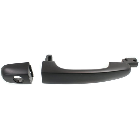 Exterior Door Handle Compatible with 2004-2009 Kia Spectra Front, Passenger Side New Body Style Primed With Cover