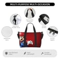thumbnail image 4 of Lsque Mario Pattern Hand Travel Bag – Lightweight & Durable Oxford Luggage, Water-Repellent Carry-On with Multiple Compartments & Adjustable Strap, 4 of 8