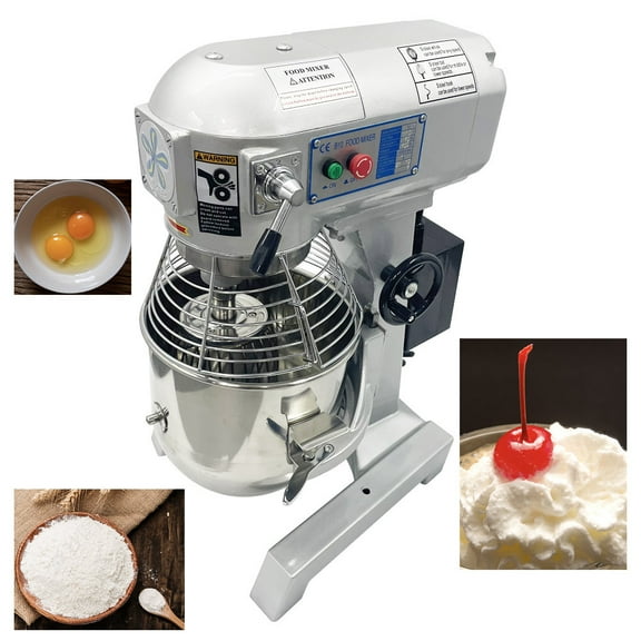 15L Dough Food Mixer Blender Machine Multifunctional Bakery Commercial 450W 110V
