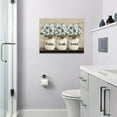 thumbnail image 2 of Farmhouse Flower Bathroom Decor Wall Art Rustic Butterfly Floral Pictures Wall Decor Relax Soak Unwind Bathroom Sign Canvas Painting Prints Artwork Home Decorations Framed for Bathroom Bedroom 16"x12", 2 of 6