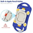 thumbnail image 4 of iPad 10.9 inch 10th Generation Case for Kids, TECH CIRCLE Heavy Duty Rugged Protection Kid-Friendly Handle Stand Shoulder Strap Cute Cat Case for Apple iPad 10th Generation 10.9 inch 2022,Darkblue, 4 of 9