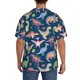 thumbnail image 3 of Fotbe Dinosaur Camisa Estampada de Manga Corta para Hombre, Casual de Verano, Estilo Playero, Sin Arrugas-Large, 3 of 5