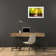thumbnail image 3 of Hausenflock, Alan 14x11 White Modern Wood Framed Museum Art Print Titled - Autumn Impressions IV, 3 of 4