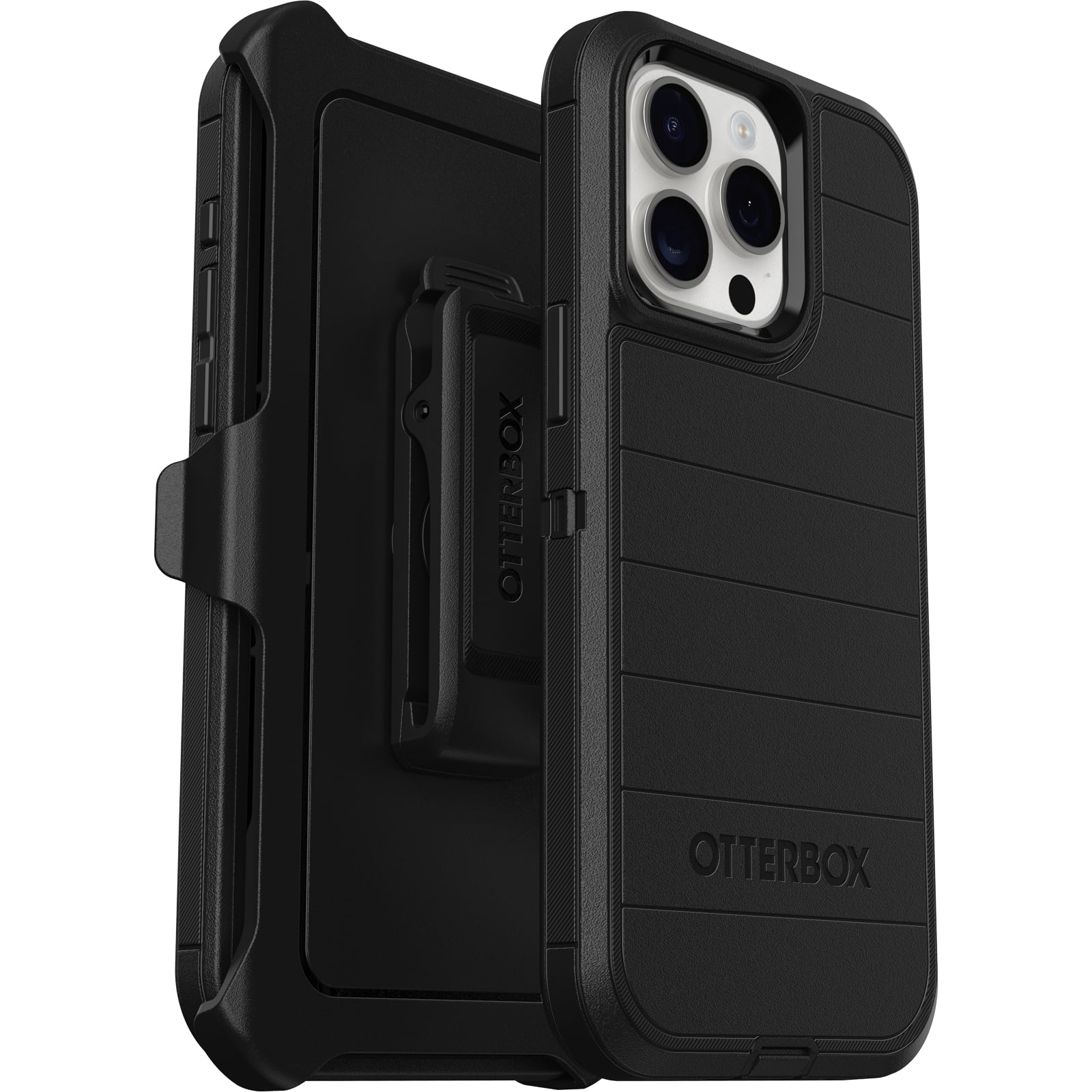 OtterBox Defender Series Pro Case for iPhone 15 Pro Max - Black