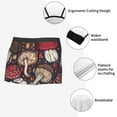 thumbnail image 6 of Balery Forest Wild Mushroom Men's Boxer Briefs, Soft and Breathable Cotton Underwear with nylon Waistband-Medium, 6 of 9