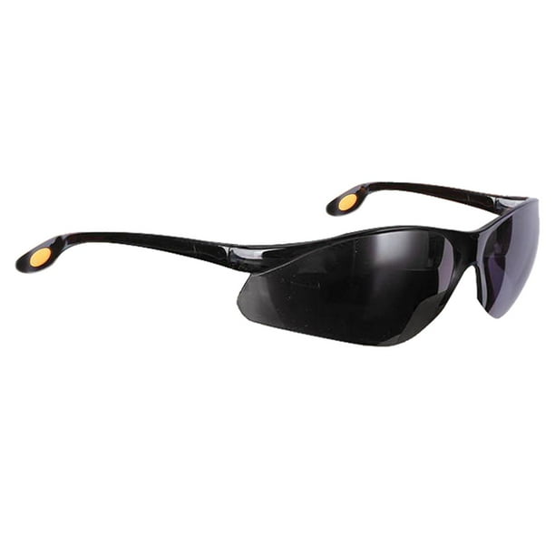 Gafas de Seguridad, Gafas Protectoras de Seguridad, Protección Ocular Suave El Cristal, Perfecta para La Construcción, Tiro, Trabajo de Negro