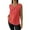 Watermelon Red, variant on Ohufall Cotton Linen Tank Tops for Womens Fashion Solid Color Casual Button V-Neck Sleeveless Blouses Women's Plus Size Loose Fit Sleeveless Tops