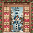 thumbnail image 5 of Winter Theme Hello Banner Snowman Decorative Design Family Celebration Indoor Decoration, 5 of 9