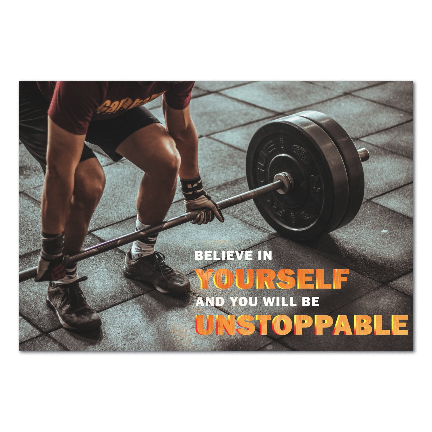 Fitness Gym Work Out Poster 11 Motivational Art Work Inspirational Quotes and Self Help