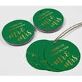 thumbnail image 4 of Inkdotpot Pack Of 100 Thank You From The New Wedding Favor Paper Tags Craft Real Gold Foil Hang Tags, 4 of 6