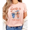 thumbnail image 4 of Party in The USA Funny Hotdog & Soda 4th of July Shirts for Kids & Adults Natural Shirt Adult Small, 4 of 6