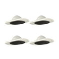thumbnail image 3 of 4pcs Caster Pulley 360 Degrees Universal Wheel Sticky Low-noise Storage Box Roller, Plastic Pulley, 3 of 9