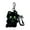 Black, variant on Cute Black Cat Plush Keychain Soft Kitten Stuffed Animal Pendant with Crochet Bag & Star Eyes Detachable Strap Gothic Clip-On Kitten Charm for Backpacks Phones Gifts Kids Adults