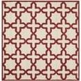 thumbnail image 6 of SAFAVIEH Cambridge Liz Geometric Wool Area Rug, Ivory/Rust, 4' x 6', 6 of 10