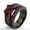 D, variant on TopLLC Rings Couple Ring Wood Grain Titanium Steel Heart Three Layer Ring Ring Set Ring ring