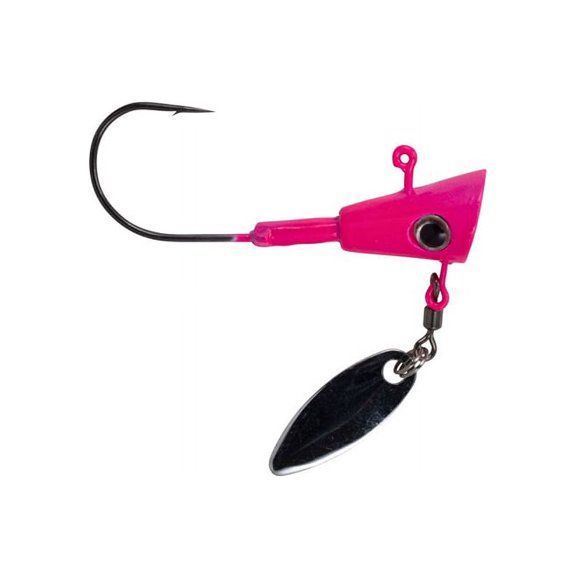 Leland 17410 Fin Spin 3pc Pack 1/16 oz Pink
