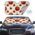 thumbnail image 2 of Fotbe Fruit Apples Car Windshield Sunshade | Sun Visor Protector Front Window Shade, Keeps Out UV Rays, Keeps Your Vehicle Cool-Medium, 2 of 7