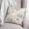thumbnail image 3 of Creative Products Butterflies On White 18 x 18 Spun Poly Pillow, 3 of 3