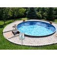 thumbnail image 3 of Funny Pool Sign We Don't Skinny Dip We Chunky Dunk Sign Aluminum Metal Swimming Pool Sign With Stake, Fade Resistance,Weatherproof,Indoor/Outdoor Pool Decor 8X12 Inches, 3 of 5