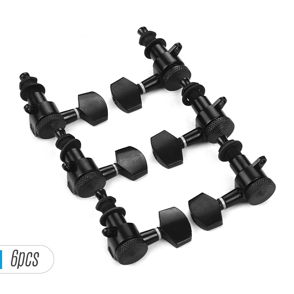 Pack of 6 Guitar String Tuning Pegs Locking Tuners Machine Heads Knobs 3L3R for Acoustic