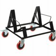 thumbnail image 3 of Lorell LLR62538 Lorell Stack Chair Steel Dolly, Black, 3 of 6