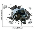 thumbnail image 4 of Mandalorians Wall Sticker For Bedroom Living Room Nursery Party Decorations Anime Cartoon Background Self-Adhesive Wall Decor Baby Boy Girl Kids Room Wall Mural Decor Poster Gift, 4 of 4