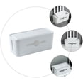 thumbnail image 4 of OULII 1Set White ABS Cable Organizer for Home Use with Heat Dissipation and Wall Mountable Features, 4 of 7