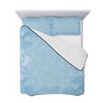 thumbnail image 7 of Blue Leaves Twin Size Down Alternative Comforter, Lightweight Comforter Quilt Bedding Set with Pillow Shams Summer Botanical Pastoral All Seasons Bed Comforter Duvet Insert 68"x86", 7 of 7