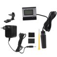 thumbnail image 2 of EC Monitor, EC Meter LED Display High Reliability 0-199.9mS/cm Range Practical To Use  For Aquariums For Laboratories For Water Treatment For Aquaculture EU Plug 230V-240V,UK Plug, 2 of 8
