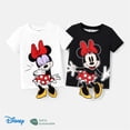 thumbnail image 6 of Disney Toddler Girls Graphic Tee, Minnie Mouse Character Outfit Cloth, Graphic Print Short Sleeve T-Shirt Minnie White 5-6T, 6 of 6
