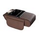 thumbnail image 4 of Cojín para reposabrazos de coche, funda para reposabrazos de vehículo, accesorios para coche, funda para consola central Marrón, 4 of 8