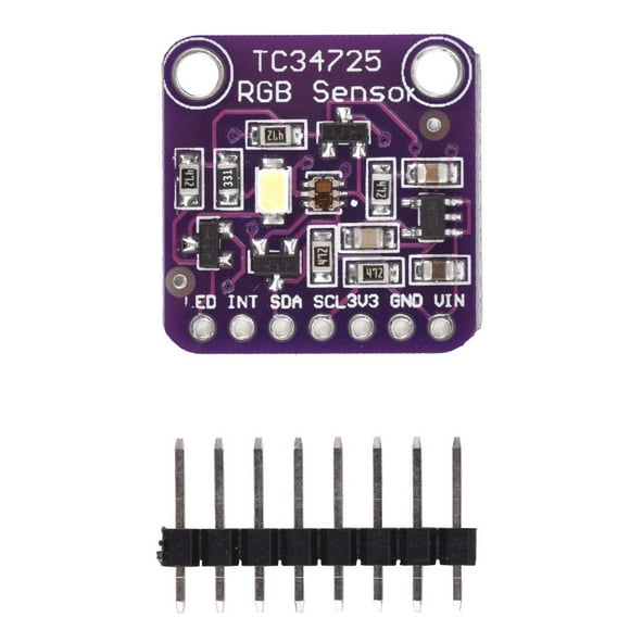 Sensor de color CJMCU34725 TCS34725 Módulo de reconocimiento de sensor de color de luz RGB apto para Arduino EOTVIA No