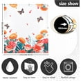 thumbnail image 4 of Front Dishwasher Magnet Sticker Cover Decorative Appliances Stickers Flower Floral Butterfly Lovely Refrigerator Skins Dishwasher Panel Decals, 4 of 6