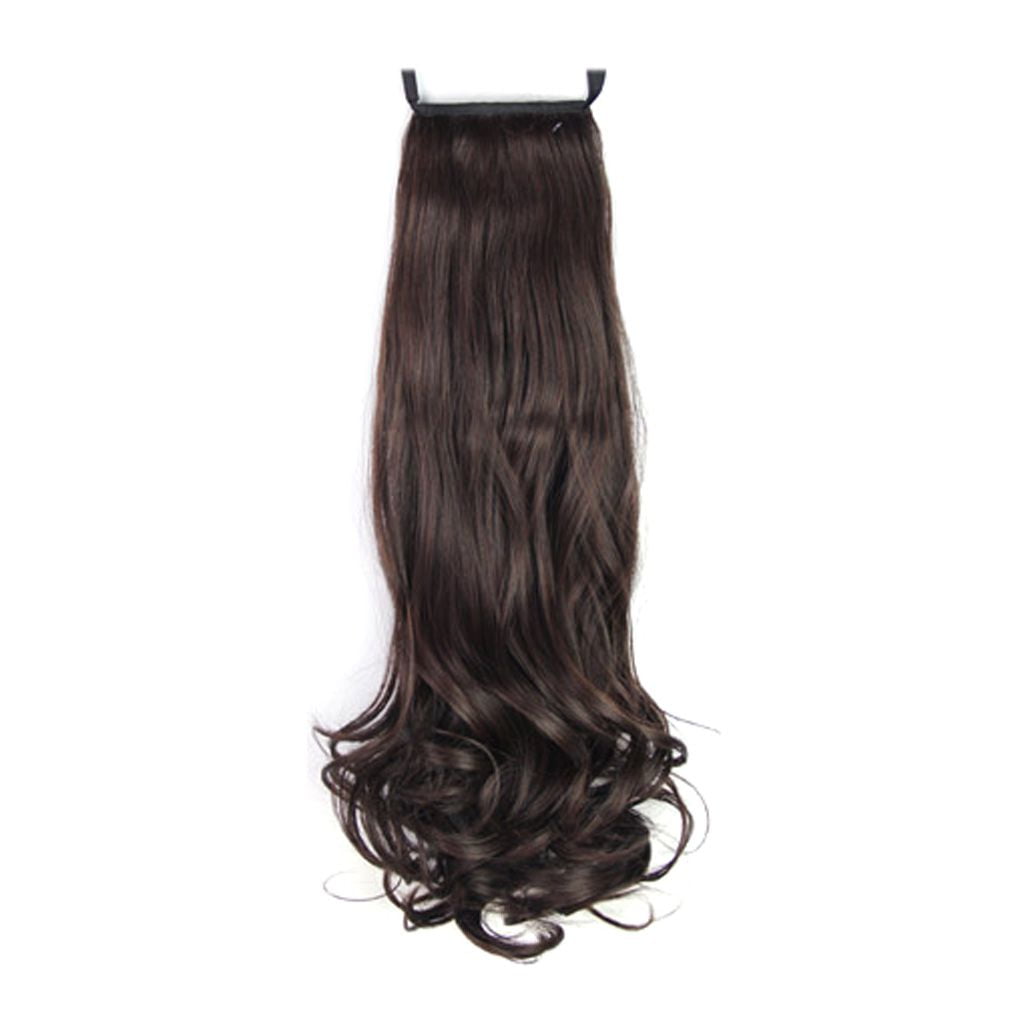 GeweYeeli Natural Drawstring Ponytail Clip In Hair Extension Clip on