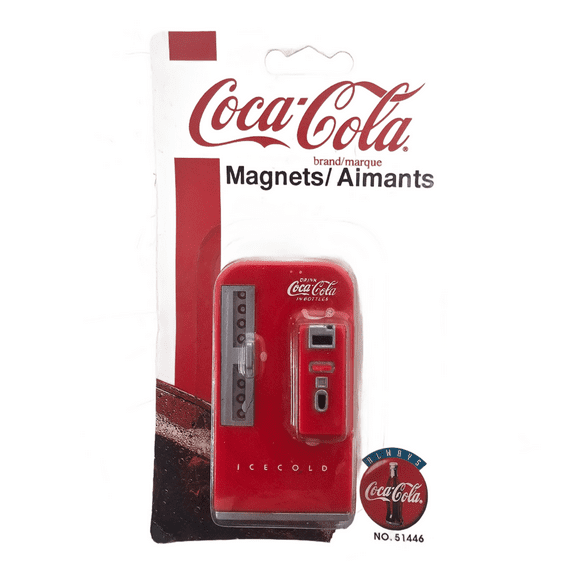 Vintage 1995 Arjon Coca Cola Vending Machine Magnet #51446