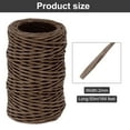 thumbnail image 2 of Uxcell Floral Wire Vine Bind Wire Craft Wrapping Metal Wire Dark Brown 0.08" x 164ft, 2 of 6