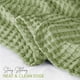 thumbnail image 3 of Ropa de cama Blanket Utopia, gofre, 100% algodón, 300 g/m², color verde salvia, 3 of 8