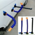 thumbnail image 2 of 3 Inch Pump Suction Cup Flexible Air Pump Car Dent Extractor Car Tooth Suction Tool (Straight type blue tube), 2 of 7